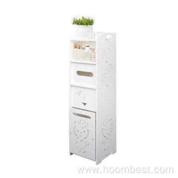 Toilet rack side cabinet toilet shelf